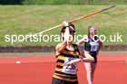 Womens javelin, 2024 NE Masters Track and Field Champs., Monkton Stadium, Jarrow.  Photo: David T. Hewitson/Sports for All Pics